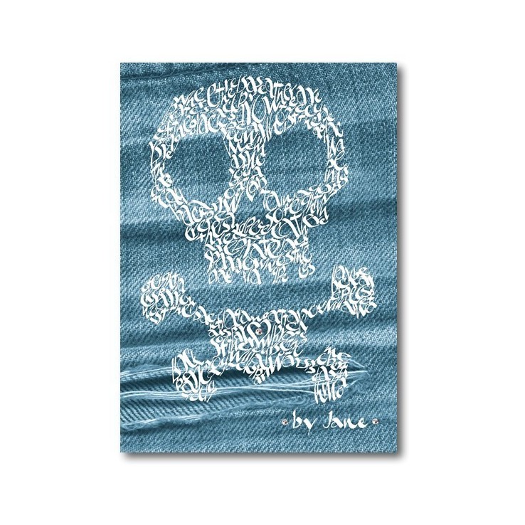 Skull & Crossbones - Denim