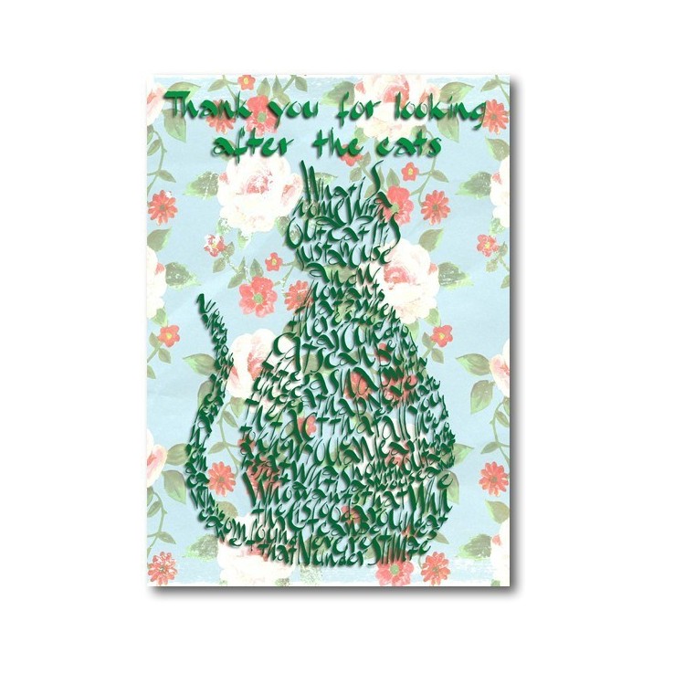 Thanks for Looking After the Cats