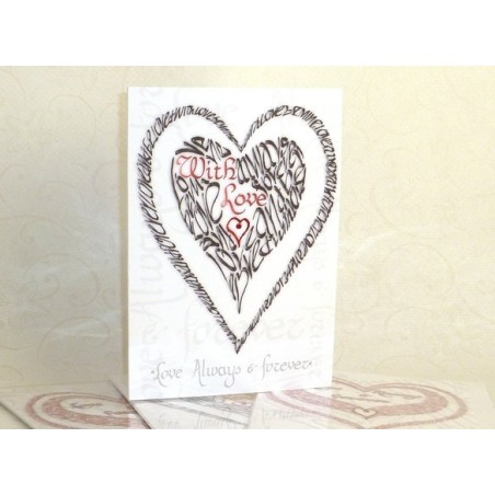 San Valentín con el amor - Rojo y Negro