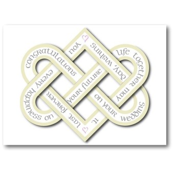 Wedding Day Love Knot Card