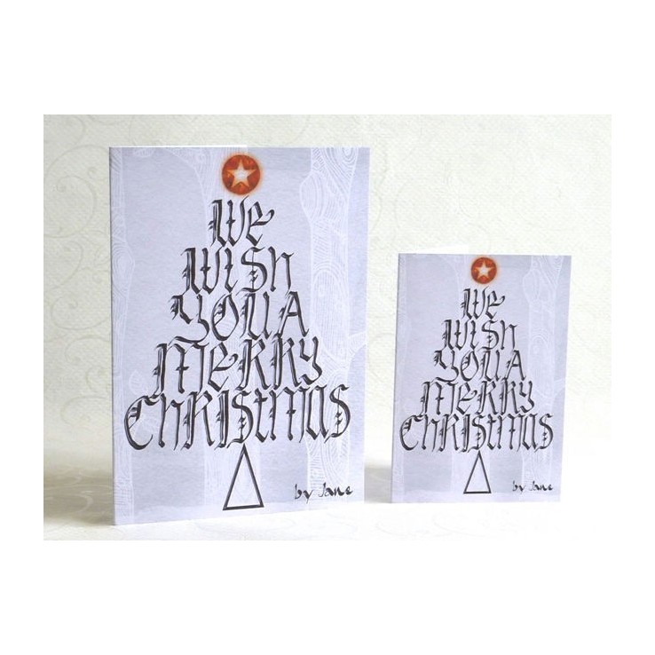 Wunschbaum - Weihnachtskarte