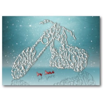 Chopper Kerstkaart