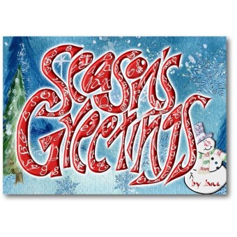 Kauden tervehdys - kortti