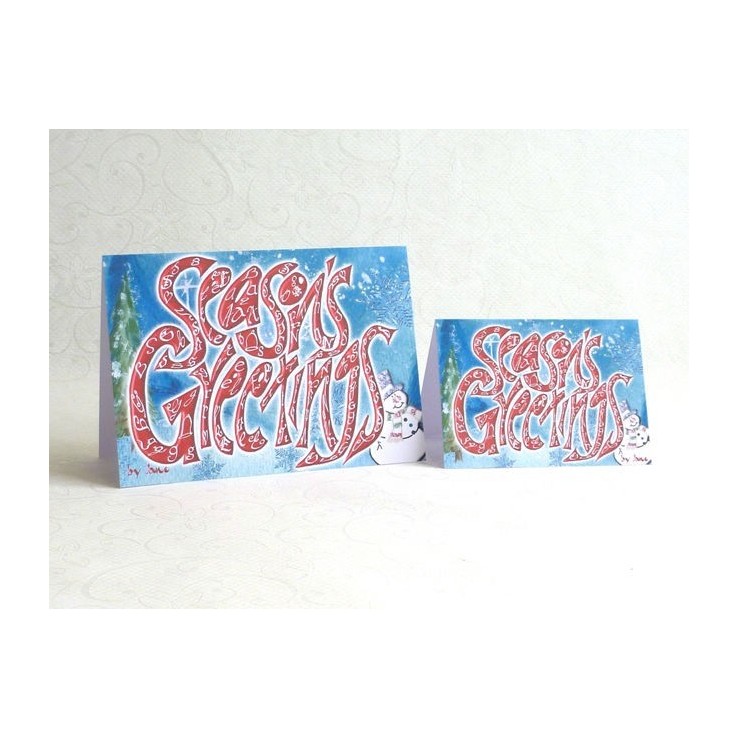 Kauden tervehdys - kortti