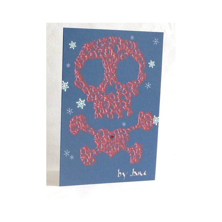 Pirate Skull & Crossbones Christmas Card