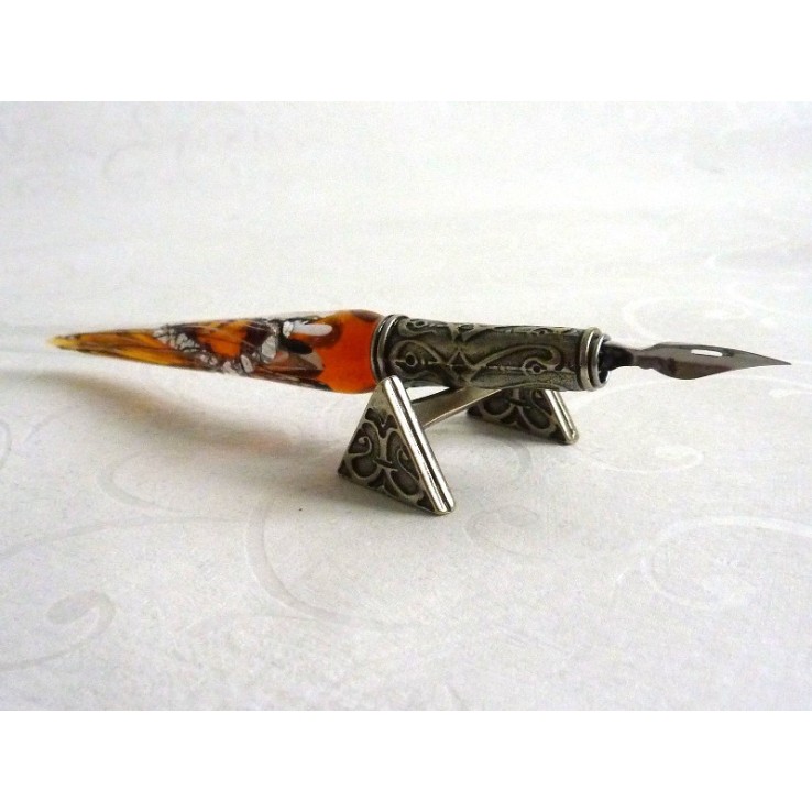 Resto de la pluma de caligrafía