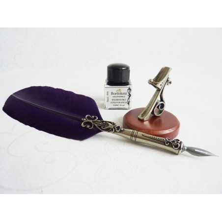Feather Dip Pen Five Nibs Pen Holder