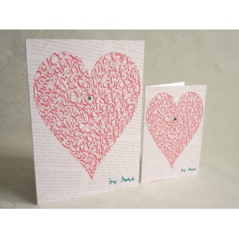 Coeur d'amour - rose 2