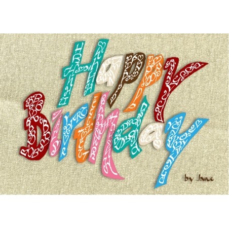 Gelukkige verjaardag - klassieker