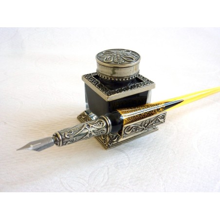 Bladguld kalligrafi penna set