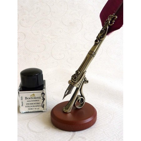 Fjerpen, fem spidser og penholder