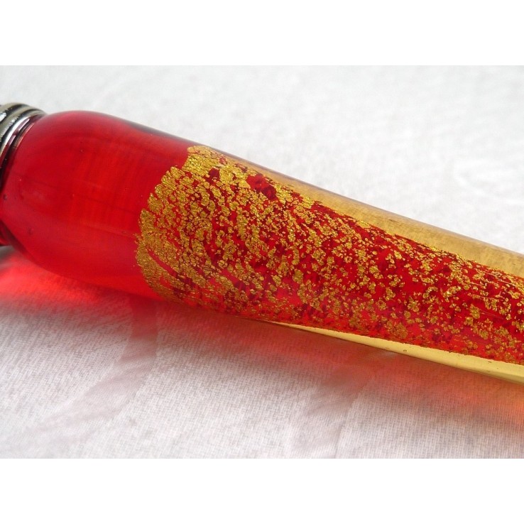 Guldblad glas kalligrafi penna spetsar och bläck