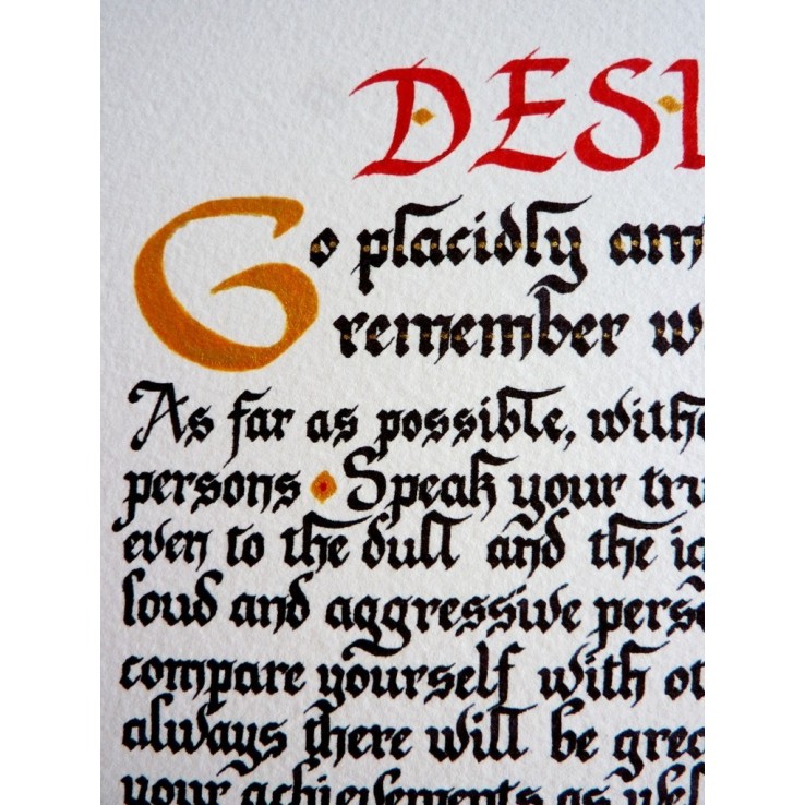 Desiderata
