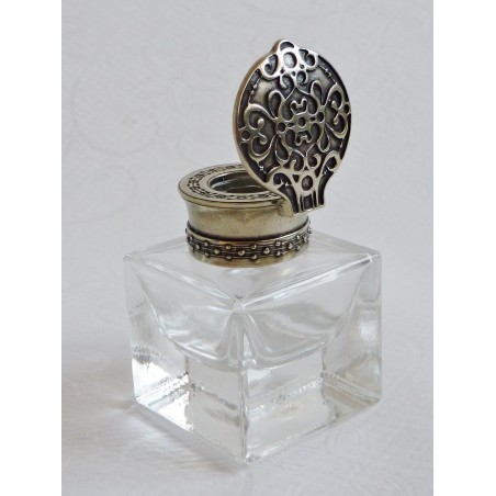 Alpakka neliön kalligrafia lasi mustesäiliö