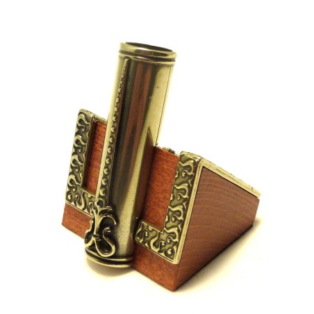 Wood and Alpaca Pen Holder