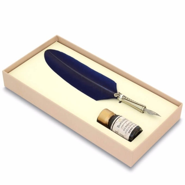 Pluma de canilla y tinta