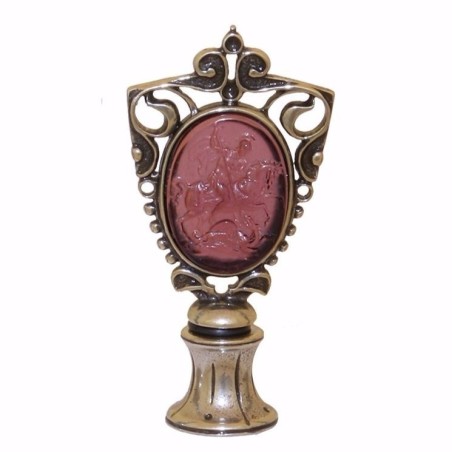 Saint George cameo voks forsegling sæt