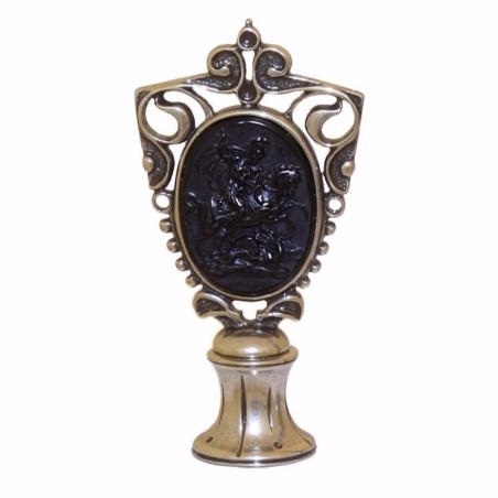 Set di guarnizioni di cera di cameo di Saint George