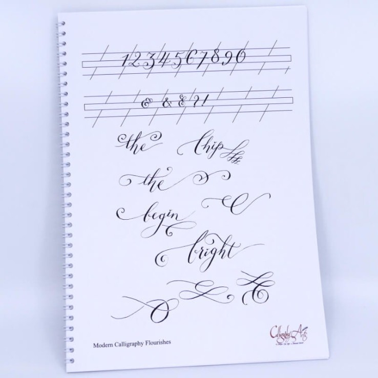 Livret de calligraphie moderne
