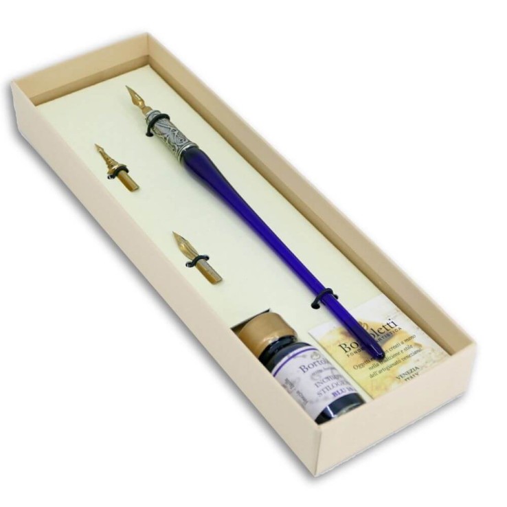 Glas kalligrafi pen - 9 farver