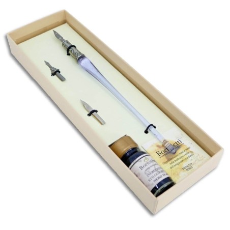 Glas kalligrafi penna - 9 färger