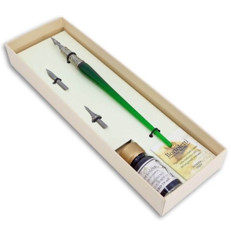 Stylo de calligraphie en verre - 9 couleurs