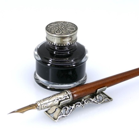 Wooden calligraphy writing set