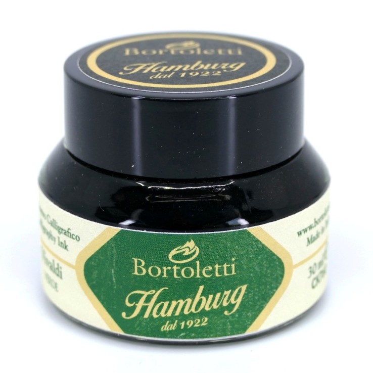 Grøn italiensk kalligrafi - Hamburg Vivaldi