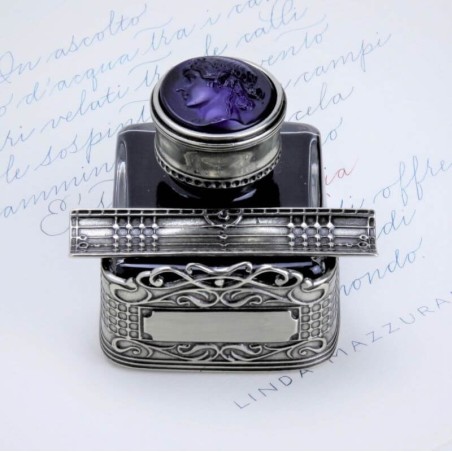 Glass Pen Calligraphy Desk Set - Priuli