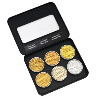 Coliro Pearlcolors - guld och silver (metall låda) 2