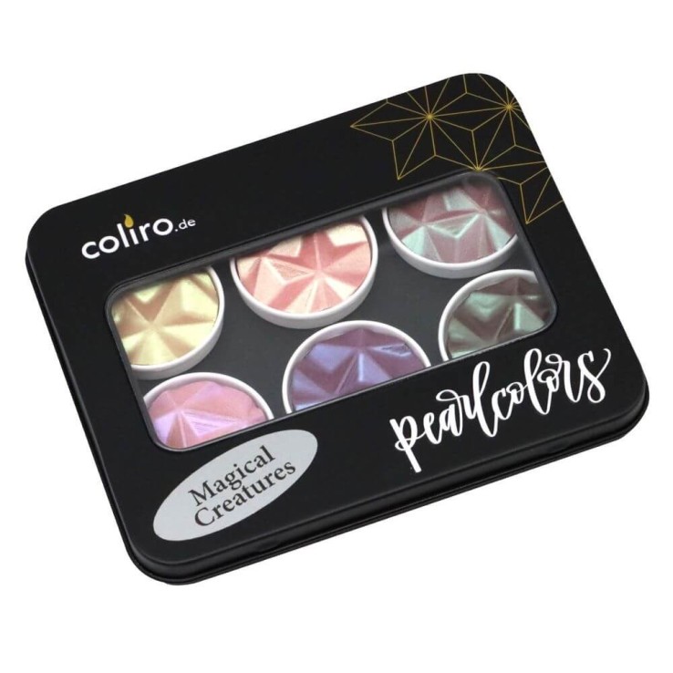 Coliro Pearlcolors - Criaturas mágicas (caja de metal)