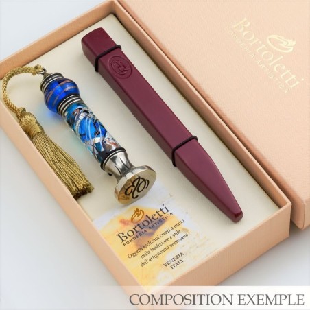 Glas voks stempel sæt - Martini