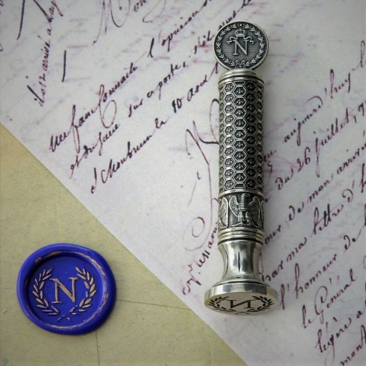 Sello de cera - Napoleón