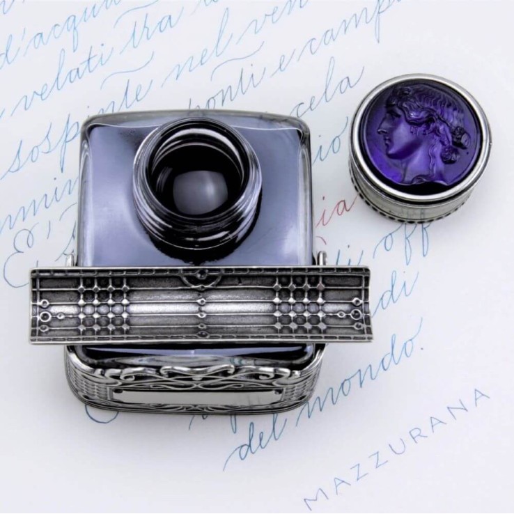 Set de bolígrafo y sello de cera de madera - Sospiri