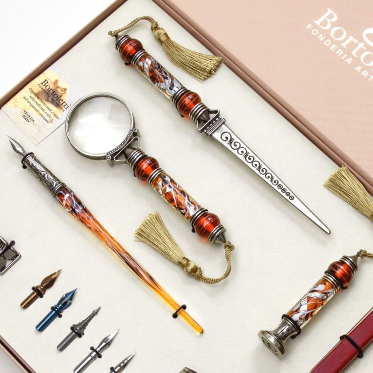 Komplett glaskalligrafi-set - Cornaro