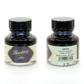 Hamburg Alda - diep violet Italiaanse kalligrafische inkt