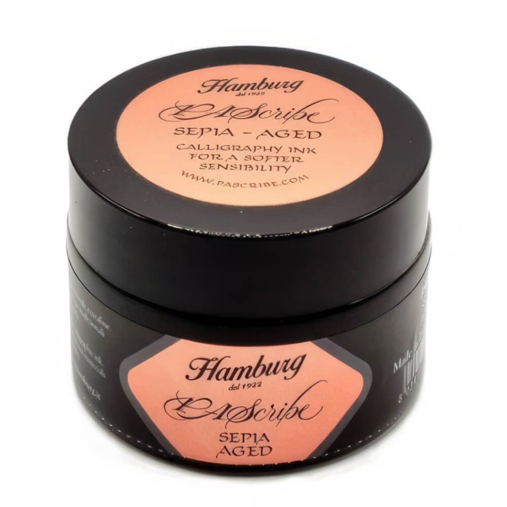 PAScribe Tinta envejecida en sepia - Tinta de caligrafía antigua de 45 ml - ¡Compre ahora!
