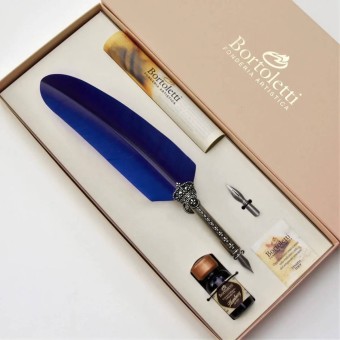 Comprar Luxury Crown Feather Quill Caligrafía Conjunto de regalo