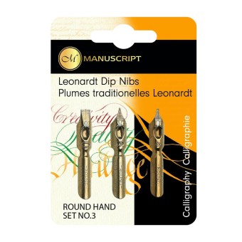 Ostaa Pyöreä käsi kynänterää - set 3 | Calligraphy Arts