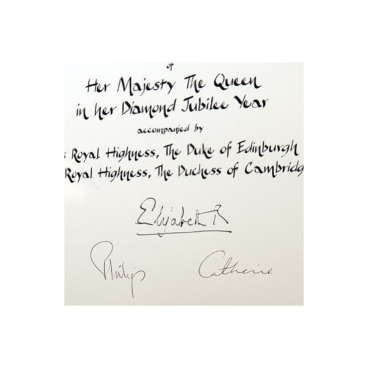 Diamond Jubilee Certificate