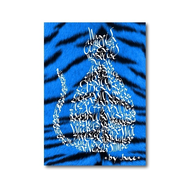 Elektrische Blaue Tiger Kat.