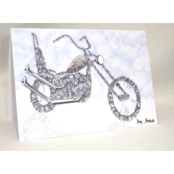 Motocicleta "Old Skool" 2