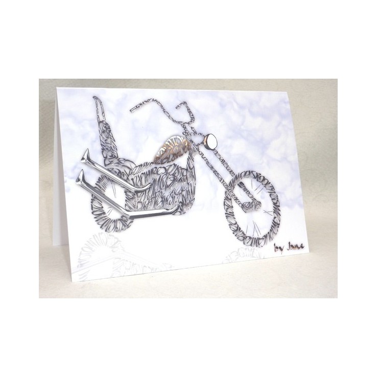 "Old skool" motorfiets