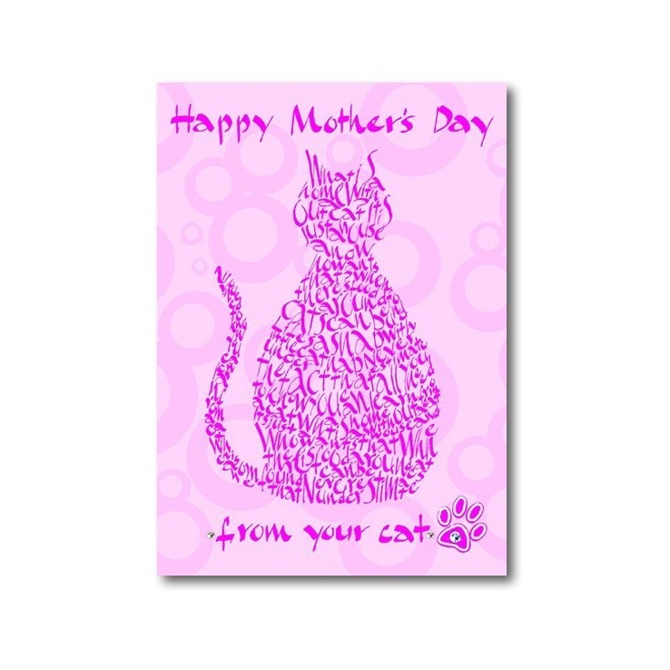 Happy Mothers Day From Your Cat
