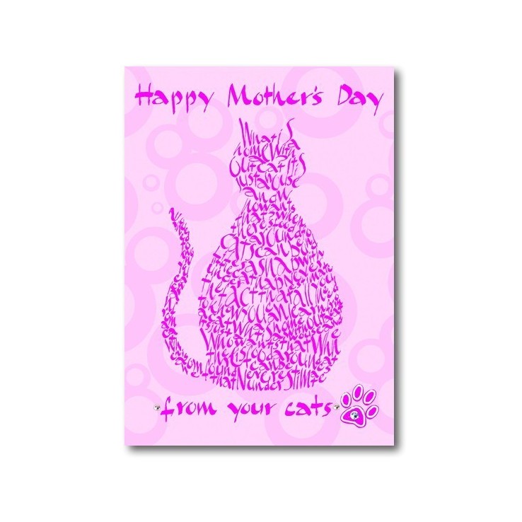 Feliz Día de la Madre De Sus Gatos