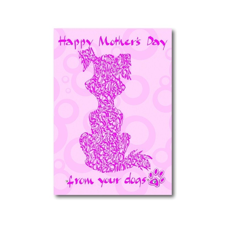 Gelukkige Moederdag van Uw Honden