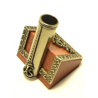 Wood and Alpaca Pen Holder 2