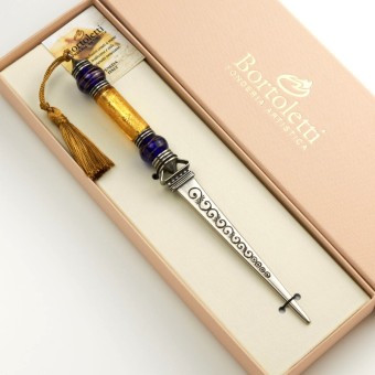 Letter opener, gold leaf - Casanova