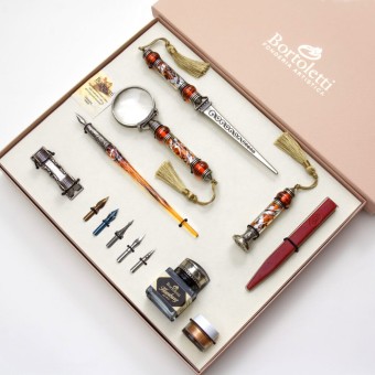 Set completo per calligrafia in vetro - Cornaro 2