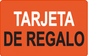 
			                        			Tarjeta regalo